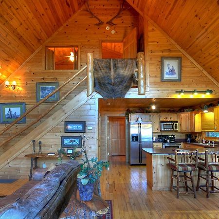 The View Sweeping Mountain Views Gas Fireplace Game Room Hot Tub Blue Ridge Εξωτερικό φωτογραφία