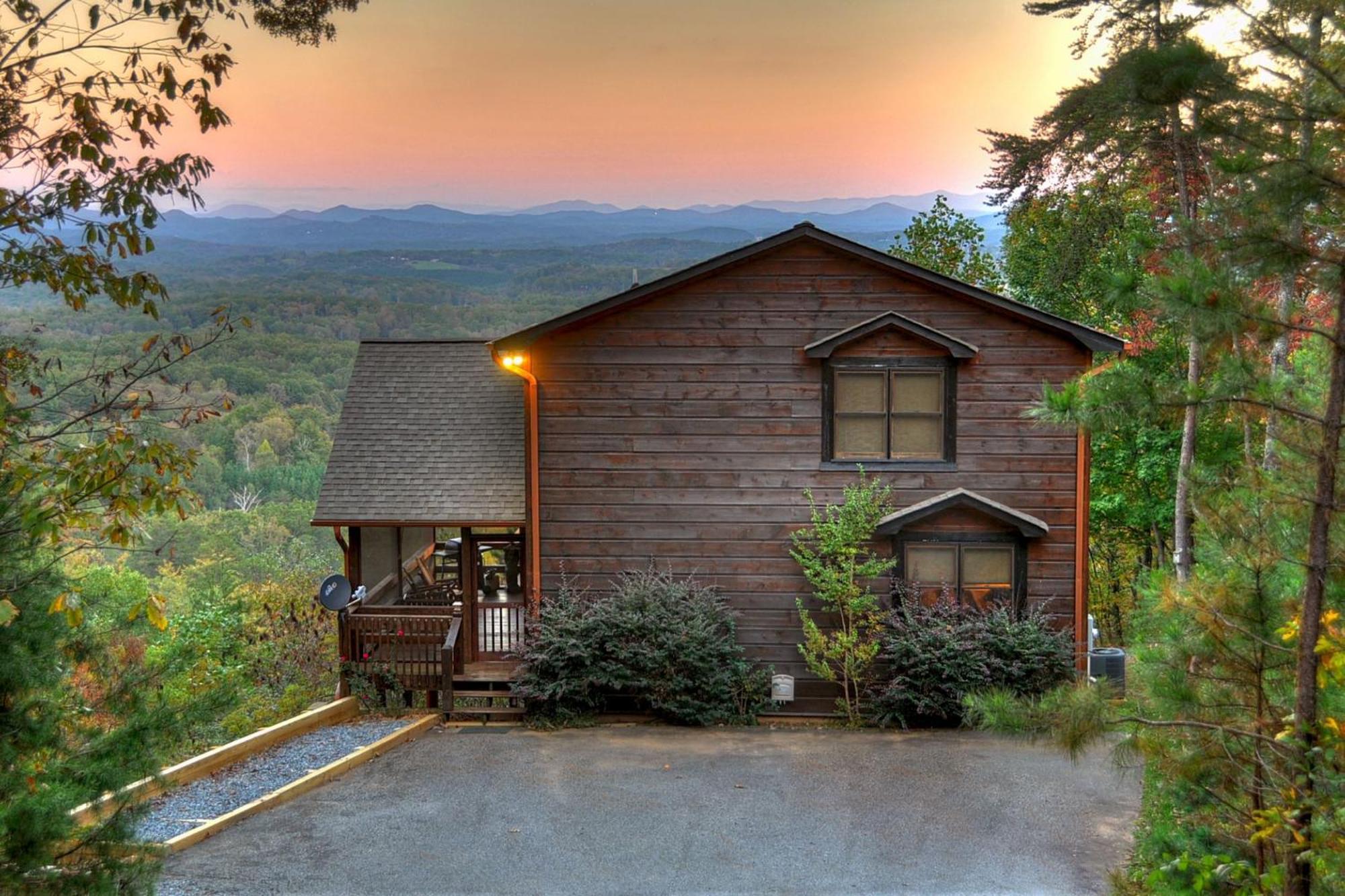 The View Sweeping Mountain Views Gas Fireplace Game Room Hot Tub Blue Ridge Εξωτερικό φωτογραφία
