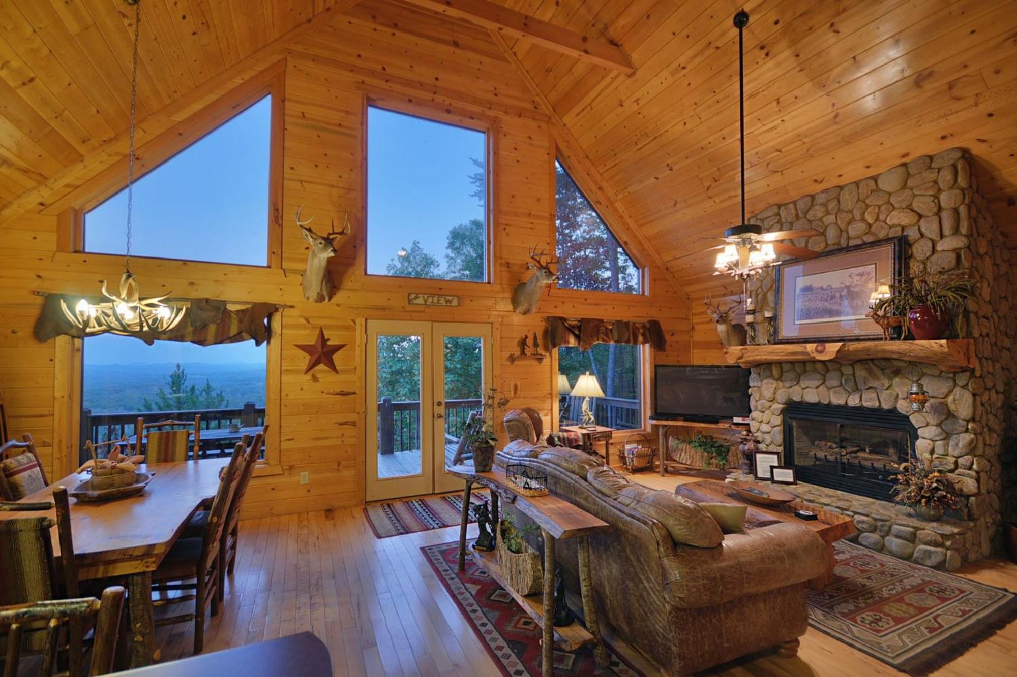 The View Sweeping Mountain Views Gas Fireplace Game Room Hot Tub Blue Ridge Εξωτερικό φωτογραφία