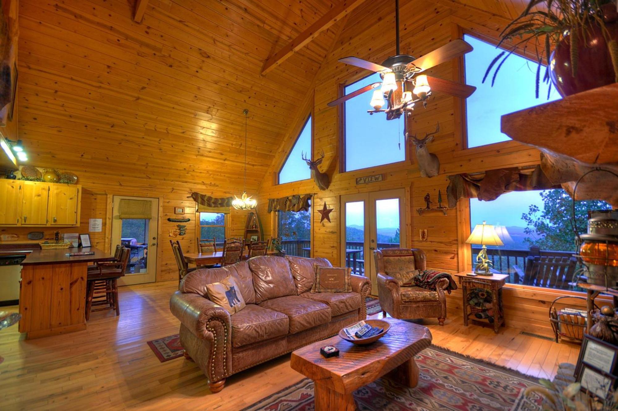 The View Sweeping Mountain Views Gas Fireplace Game Room Hot Tub Blue Ridge Εξωτερικό φωτογραφία